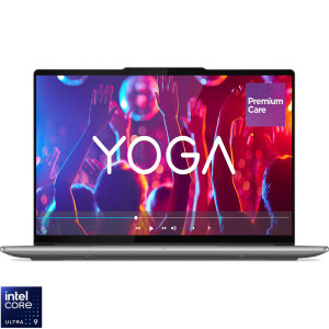 Laptop Lenovo 14.5'' Yoga Pro 7 14IAH10, 3K OLED 120Hz Touch, Procesor Intel® Core™ Ultra 9 285H (24M Cache, up to 5.40 GHz), 32GB LPDDR5X, 1TB SSD, Intel Arc 140T, Win 11 Pro, Luna Grey, 3Yr Onsite Premium Care
