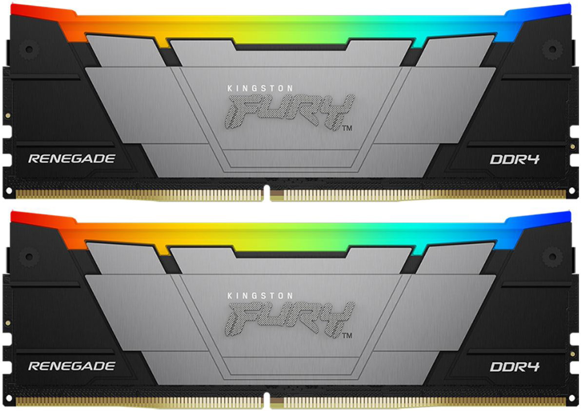 Memorie Kingston FURY Renegade Black RGB 32GB DDR4 3600MHz CL16 Dual Channel Kit