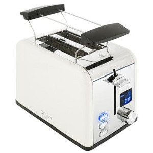 Gerlach Prajitor de paine GL3221C, 1100W, Crem/Argintiu