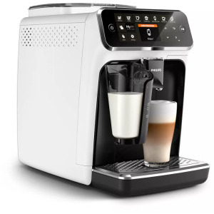 Philips Seria 4300 EP4343/50, 1500W, 15bar, 1.8L, Alb/Negru
