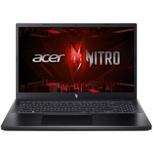 Acer Gaming 15.6'' Nitro V 15 ANV15-51, FHD IPS 144Hz, Procesor Intel® Core™ i5-13420H (12M Cache, up to 4.60 GHz), 16GB DDR5, 512GB SSD, GeForce RTX 4050 6GB, No OS, Obsidian Black