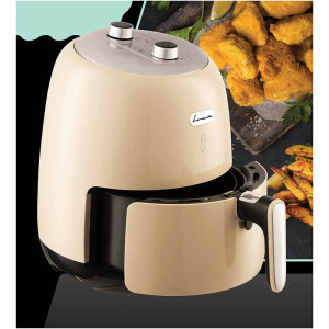Fram Friteuza cu aer cald FAF-1500CR, 1500W, 3.2L, vas detasabil anti-adeziv, termostat reglabil 80-200˚C, temporizator 30 min, protectie supraincalzire, Crem