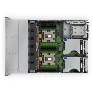 HP ProLiant DL385 Gen11 2U, Procesor AMD EPYC™ 9015 3.6GHz, 64GB RDIMM RAM, 2x 480GB SATA 6G SSD, MR408i‑o, 8x Hot Plug SFF