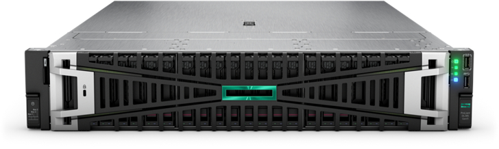 Server HP ProLiant DL385 Gen11 2U, Procesor AMD EPYC™ 9115 2.6GHz, 64GB RDIMM RAM, 2x 480GB SATA 6G SSD, MR408i-o, 8x Hot Plug SFF