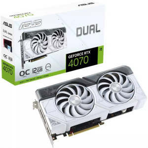 ASUS GeForce RTX 4070 DUAL OC White Edition 12GB GDDR6X 192-bit DLSS 3.0