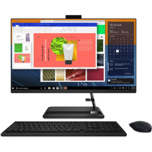 All-In-One PC Lenovo IdeaCentre 3 27ALC6, 27 inch FHD IPS, AMD® Ryzen 5 7430U 2.3GHz, 16GB RAM, 512GB SSD, Radeon Graphics, Camera Web, no OS
