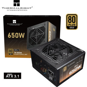 Thermalright TR-KG650, 80+ Gold, 650W Black