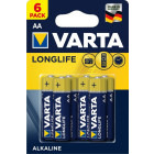 Varta Longlife 4106, AA LR6 6 buc