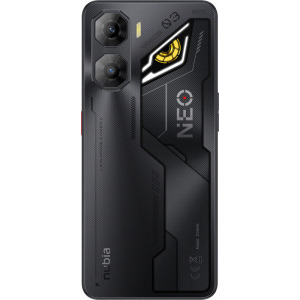 ZTE nubia NEO 3 5G, Ecran 120Hz, 256GB, 20GB RAM (8GB + 12GB extensibili), Dual SIM, Tri-Camera,  Shadow Black
