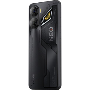 ZTE nubia NEO 3 5G, Ecran 120Hz, 256GB, 20GB RAM (8GB + 12GB extensibili), Dual SIM, Tri-Camera,  Shadow Black
