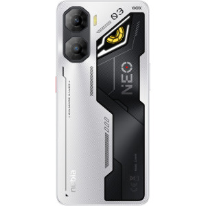 ZTE nubia NEO 3 5G, Ecran 120Hz, 256GB, 20GB RAM (8GB + 12GB extensibili), Dual SIM, Tri-Camera, Cyber Silver