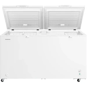 Heinner HCF-M508INVCE++, 508 L, Clasa E, Inverter, Sistem convertibil racire / congelare, Control mecanic, Alb
