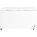 Lada frigorifica Heinner HCF-M508INVCE++, 508 L, Clasa E, Inverter, Sistem convertibil racire / congelare, Control mecanic, Alb