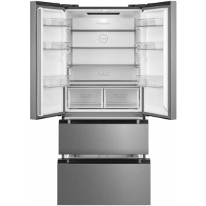 Heinner HCFD-M516INVXE++, 516 L, Clasa E, No Frost, Inverter, ADT Fresh, Vario Temp, Control electronic, Iluminare LED, 190 cm, Inox