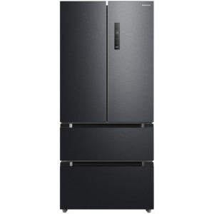 Frigider Side By Side Heinner HCFD-M516INVHDXE++, 516 L, Clasa E, No Frost, Inverter, InoxCool, ADT Fresh, Vario Temp, Control electronic, Iluminare LED, 190 cm, Antracit