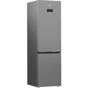 Beko B5RCNA406HXB3, 355 L, Clasa C, No Frost, ProSmart Inverter, HarvestFresh, AeroFlow, Control electronic, 203 cm, Metal Look