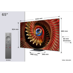 TCL Smart TV 65Q8C Seria Q8C 164cm 4K UHD HDR