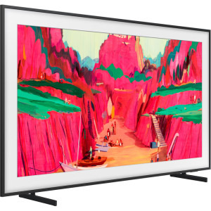 Samsung Smart TV The Frame Pro Neo QLED QE75LS03FW Seria LS03FW 189cm negru 4K UHD HDR