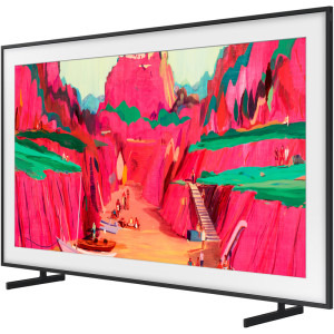 Samsung Smart TV The Frame Pro Neo QLED QE75LS03FW Seria LS03FW 189cm negru 4K UHD HDR