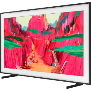 Samsung Smart TV The Frame Pro Neo QLED QE85LS03FW Seria LS03FW 214cm negru 4K UHD HDR
