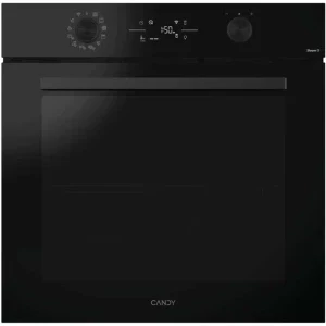Cuptor incorporabil Candy CA6 N5B3LYTB, Electric, 78 L, Autocuratare pirolitica, Grill, hOn, Clasa A++, Negru