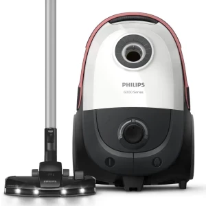 Philips Seria 6000 XD6122/12, cu sac, 750W, 4L, Alb/Negru
