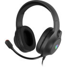 Casti Gaming Genesis Neon 213 RGB Black