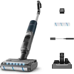 Rowenta X-Clean 7 GZ5735E0, vertical cu mop, 250W, 0.5L, Verde/Gri