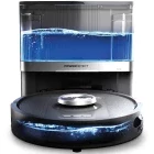 Aspirator robot Shark PowerDetect NeverTouch RV2800YEEU, Li-Ion 14.8 V, 0.3 L + 2L, Negru