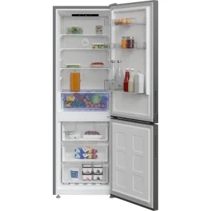 Arctic ARK60341E5NFS1, 301 L, Clasa D, Full No Frost, AeroActive, Blue Tech, Control electronic, 180 cm, Argintiu