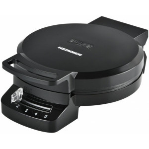 Heinner Aparat de facut gofre HWF-F1200BK, 1200W, Negru