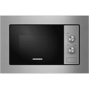 Cuptor cu microunde Heinner incorporabil HMW-MDBI20MIX, 20 L, 800 W, Inox