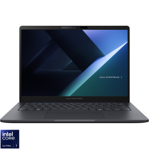 Laptop ASUS 14 ExpertBook B3 B3405CCA, WUXGA, Procesor Intel® Core™ Ultra 7 155H (24M Cache, up to 4.80 GHz), 32GB DDR5, 1TB SSD, Intel Integrated Graphics, No OS, Gentle Grey
