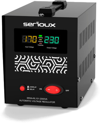 Stabilizator tensiune Serioux SRXA-RL101-2000VA 2000VA 1200W