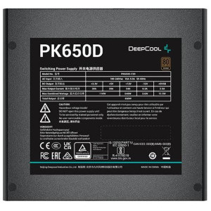 Deepcool PK650D, 80+ Bronze, 650W