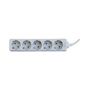 TED 5x Schuko, 1.5m, alb