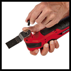 Einhell Unealta multifunctionala fara fir PXC TC-MG 18 Li Solo, dimensiune hartie slefuire 93x93x93 mm, fara acumulator/incarcator