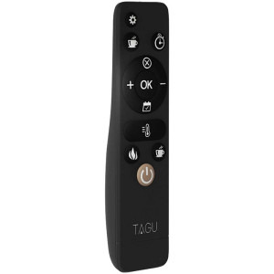 TAGU Semineu Larsen Pure White cu Focar Electric PowerFlame, 23 inch, FM462-WH1 + 23PF1A