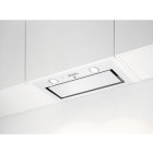 Hota incorporabila Electrolux integrata CFG516R, Putere de absorbtie 700 m3/h, Conectivitate plita, Telecomanda, 1 motor, Control electronic, 54 cm, Alb