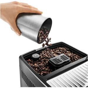 DeLonghi Dinamica ECAM 350.50B, 1450W, 15bar, 1.8L, Negru/Argintiu