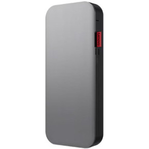 Lenovo Go, 20000 mAh, 65W, 1x USB-C, 1x USB, Storm Grey, posibilitate incarcare laptop