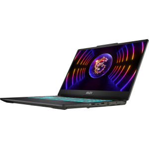 MSI Gaming 15.6'' Cyborg 15 A12UC, FHD 144Hz, Procesor Intel® Core™ i5-12450H (12M Cache, up to 4.40 GHz), 16GB DDR5, 512GB SSD, GeForce RTX 3050 4GB, Free DOS, Black