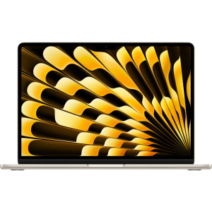 Apple 13.6'' MacBook Air 13 with Liquid Retina, Apple M3 chip (8-core CPU), 16GB, 512GB SSD, Apple M3 10-core GPU, macOS, Starlight, INT keyboard, 2024