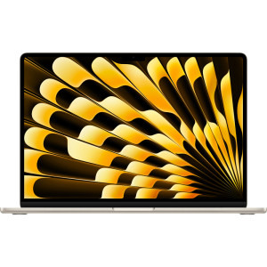 Apple 15.3'' MacBook Air 15 with Liquid Retina, Apple M3 chip (8-core CPU), 8GB, 256GB SSD, Apple M3 10-core GPU, macOS, Starlight, INT keyboard, 2024