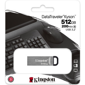 Kingston DataTraveler Keyson 512GB USB 3.2 Silver