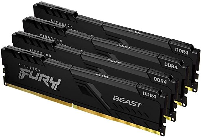 Memorie Kingston FURY Beast 64GB DDR5 5200MHz CL40 Quad Channel Kit