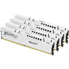 Memorie Kingston FURY Beast White 64GB DDR5 6000MHz CL40 Quad Channel Kit