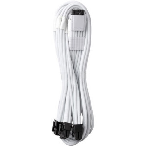 CableMod Cablu modular PRO ModMesh 12VHPWR (3x8-pini PCI-e) RT-Series Asus ROG Thor / Seasonic - White