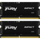 Memorie notebook Kingston FURY Impact, 32GB, DDR5, 6400MHz, CL38, 1.35v, Dual Channel Kit