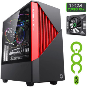 Gamemax Contac COC Black/Red